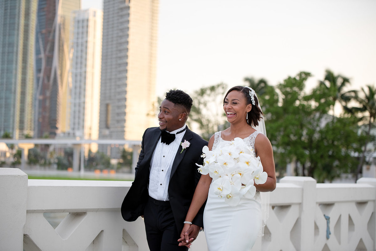 NFL Miami Dolphins Brandon Radcliff ShaKyra Radcliff Briza on the Bay Wedding Andrea Arostegui Photography-218