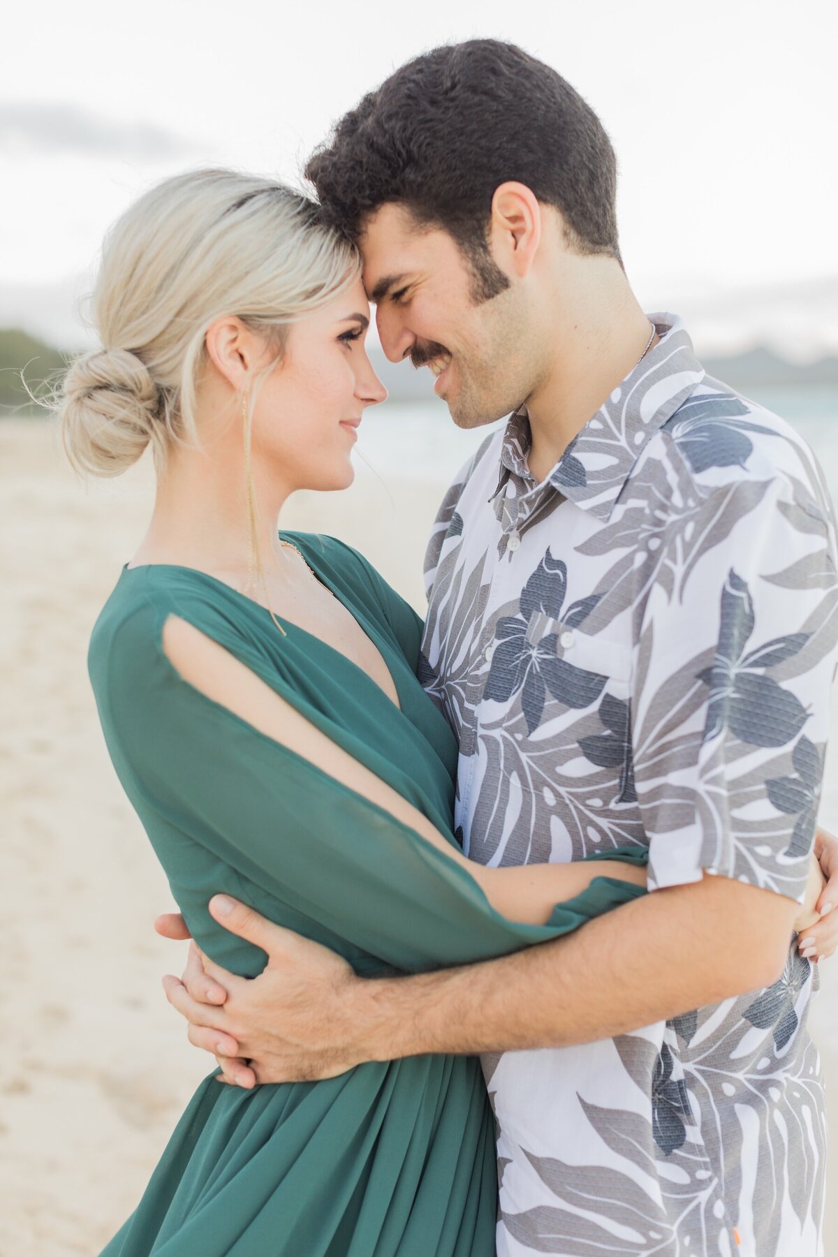 Beautiful Oahu Couples Portrait Session