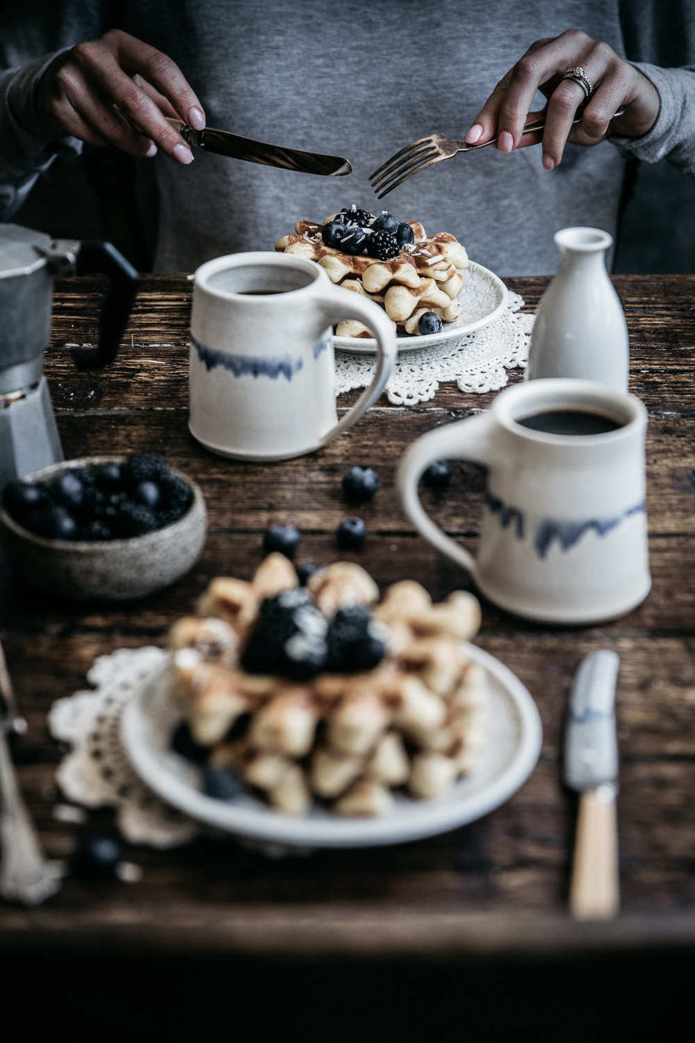 Vanilla Bean Buttermilk Waffles  | Anisa Sabet | The Macadames | Food Styling | Food Photography33
