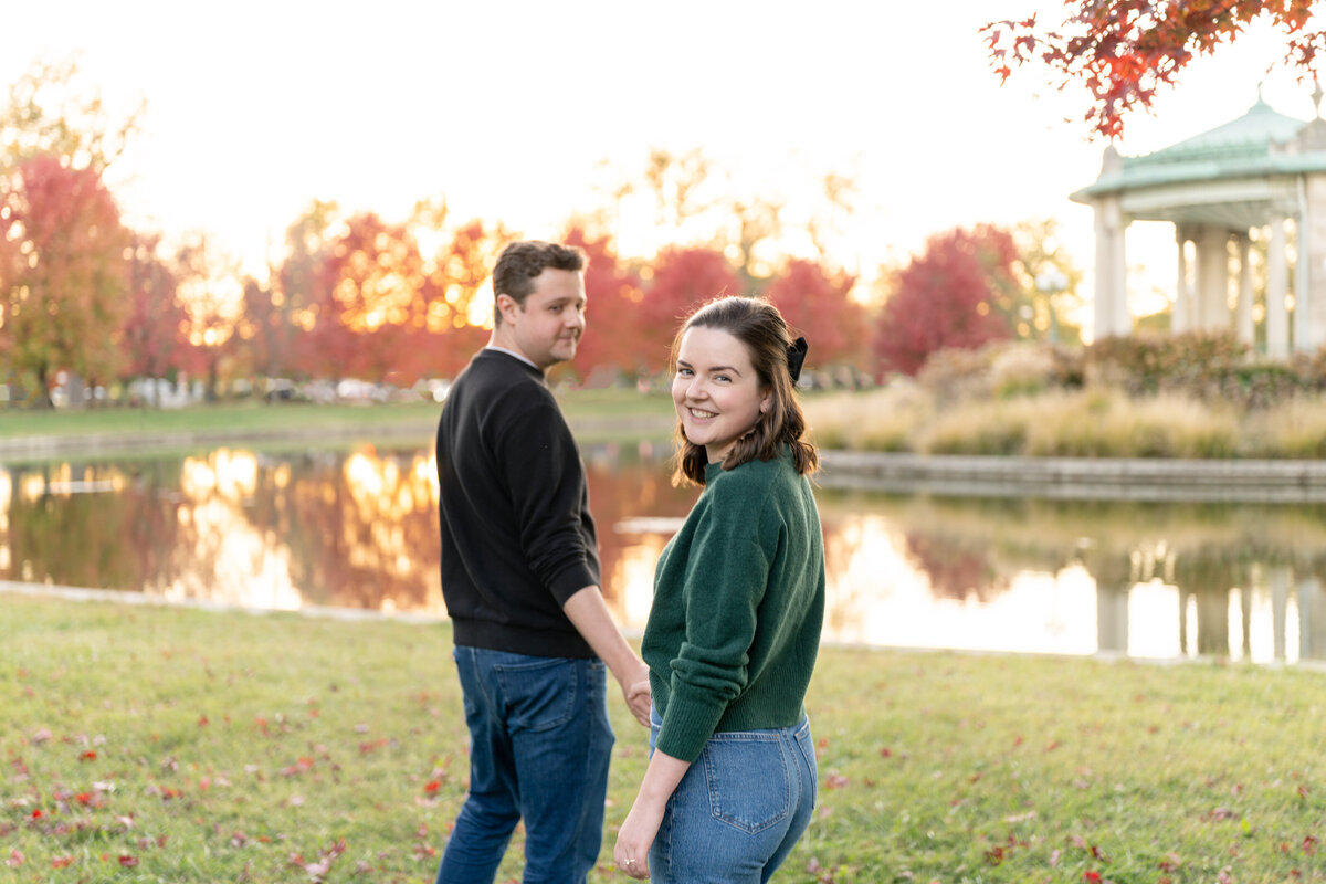 Forest Park Fall Engagement Photographer-17