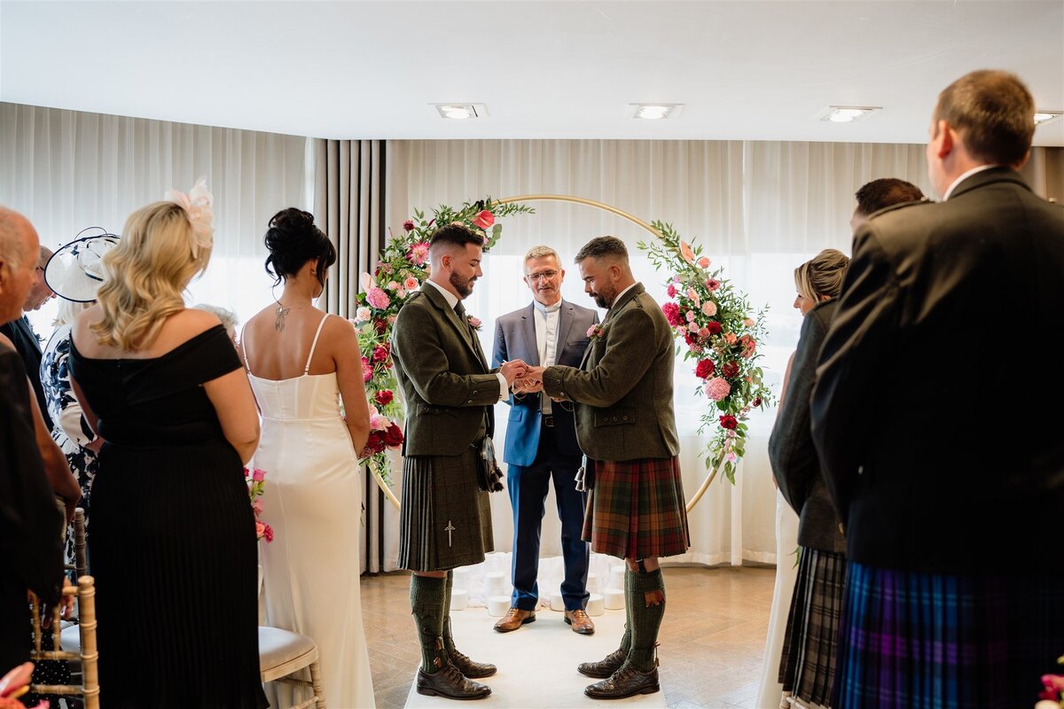 Aberdeen LGBTQ+ Wedding Photography by Aberdeen Wedding Photographer Scott Arlow - 21