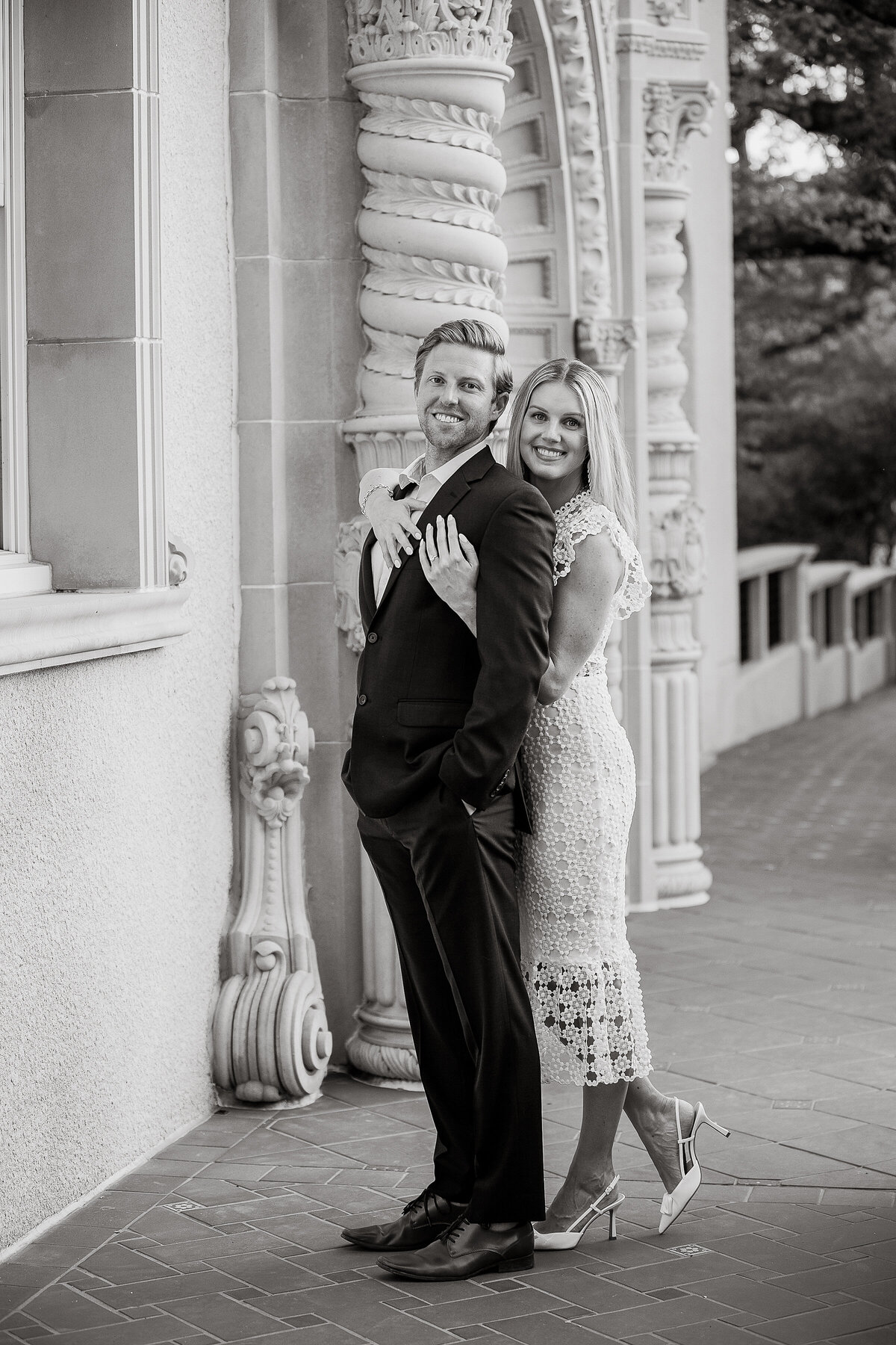 Mason and Micah Engagements BW 0157