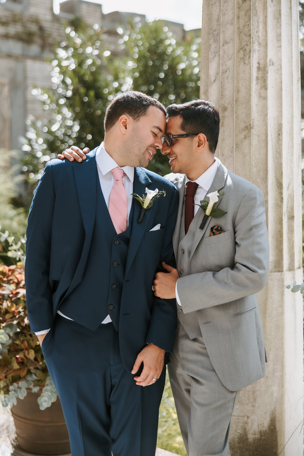 Mehul & Stefan - Rezdora NYC Untermyer Gardens - Intimate Wedding Previews 041