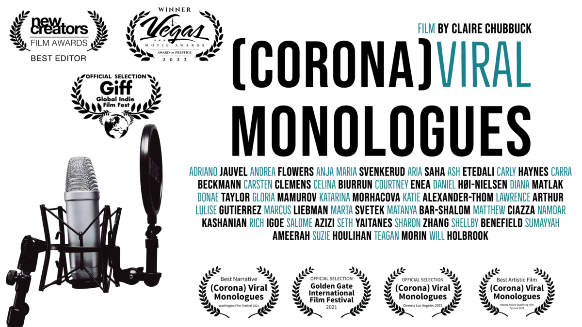 CVM film awards poster showcasing multiple award laurels against a dark background, highlighting the film's achievements