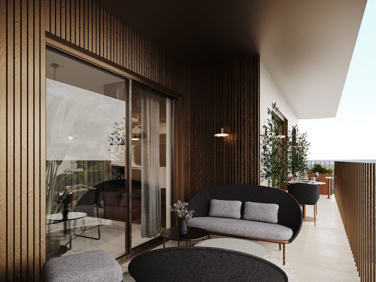 Interior designer+terrace
