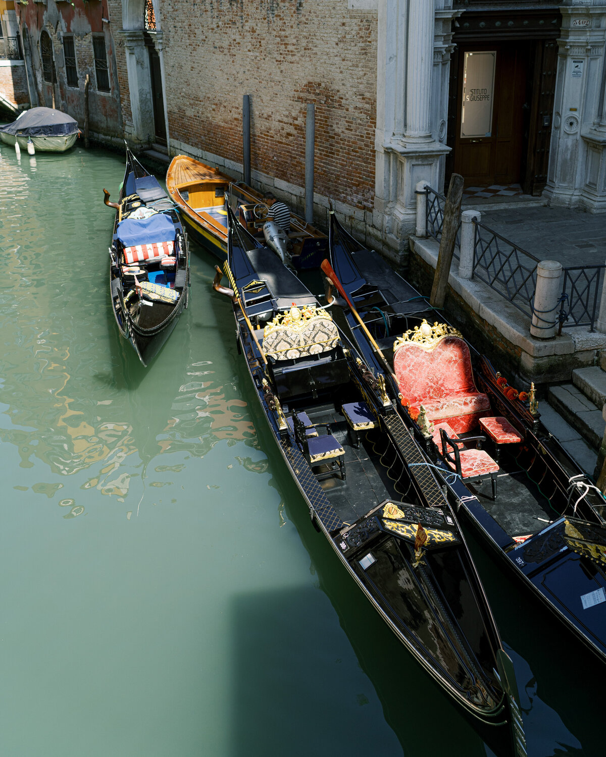 Gondola for Venice destination wedding in Italy