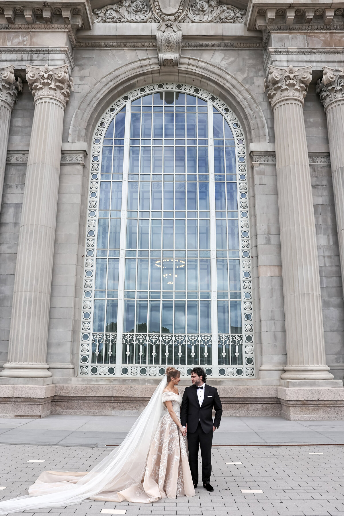 Detroit wedding photographer. Detroit Central Station wedding.