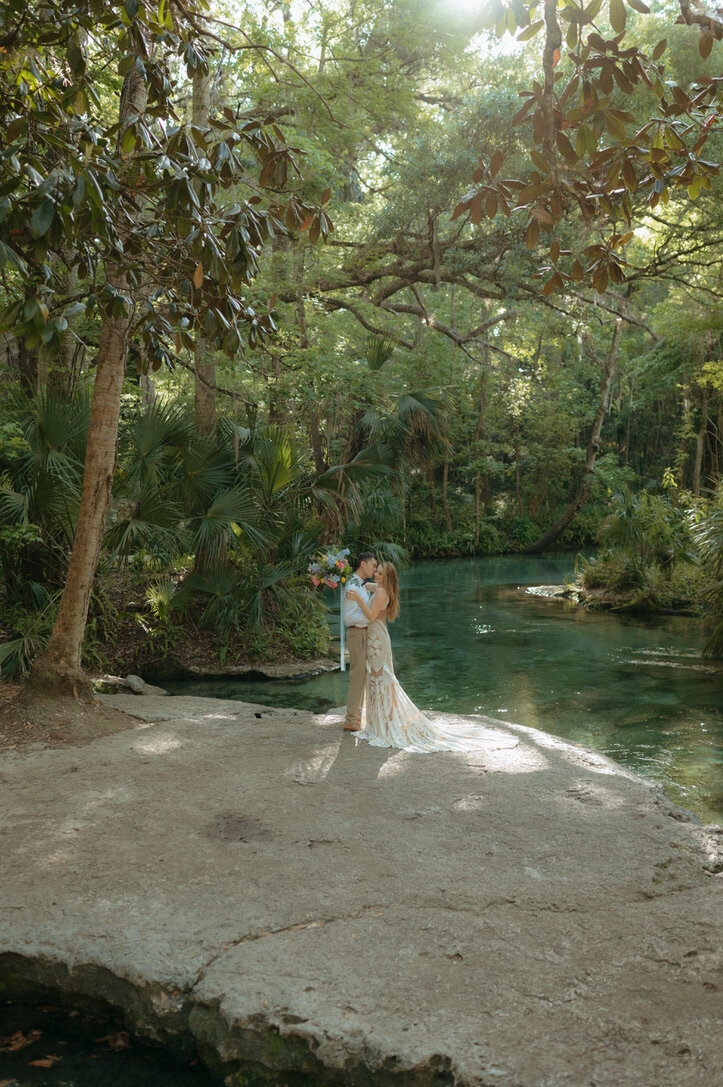 adventure elopement photos during destination wedding