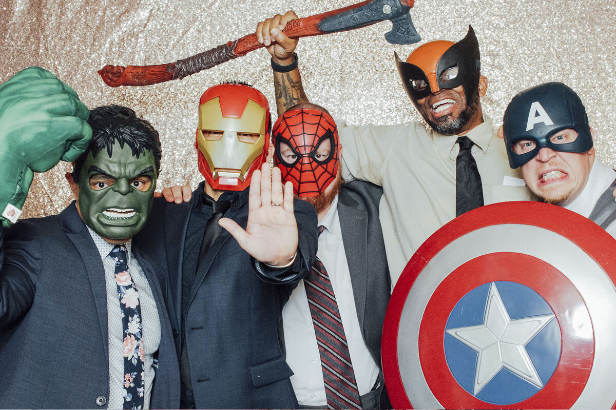 Photo booth rental for rustic events at Hamilton Manor in Hamilton Township, Mercer County, New Jersey