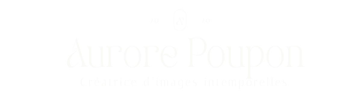 logo aurore poupon letter AP