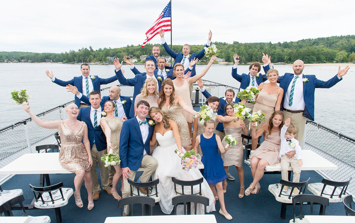 Mount Washington Cruises Wedding Party