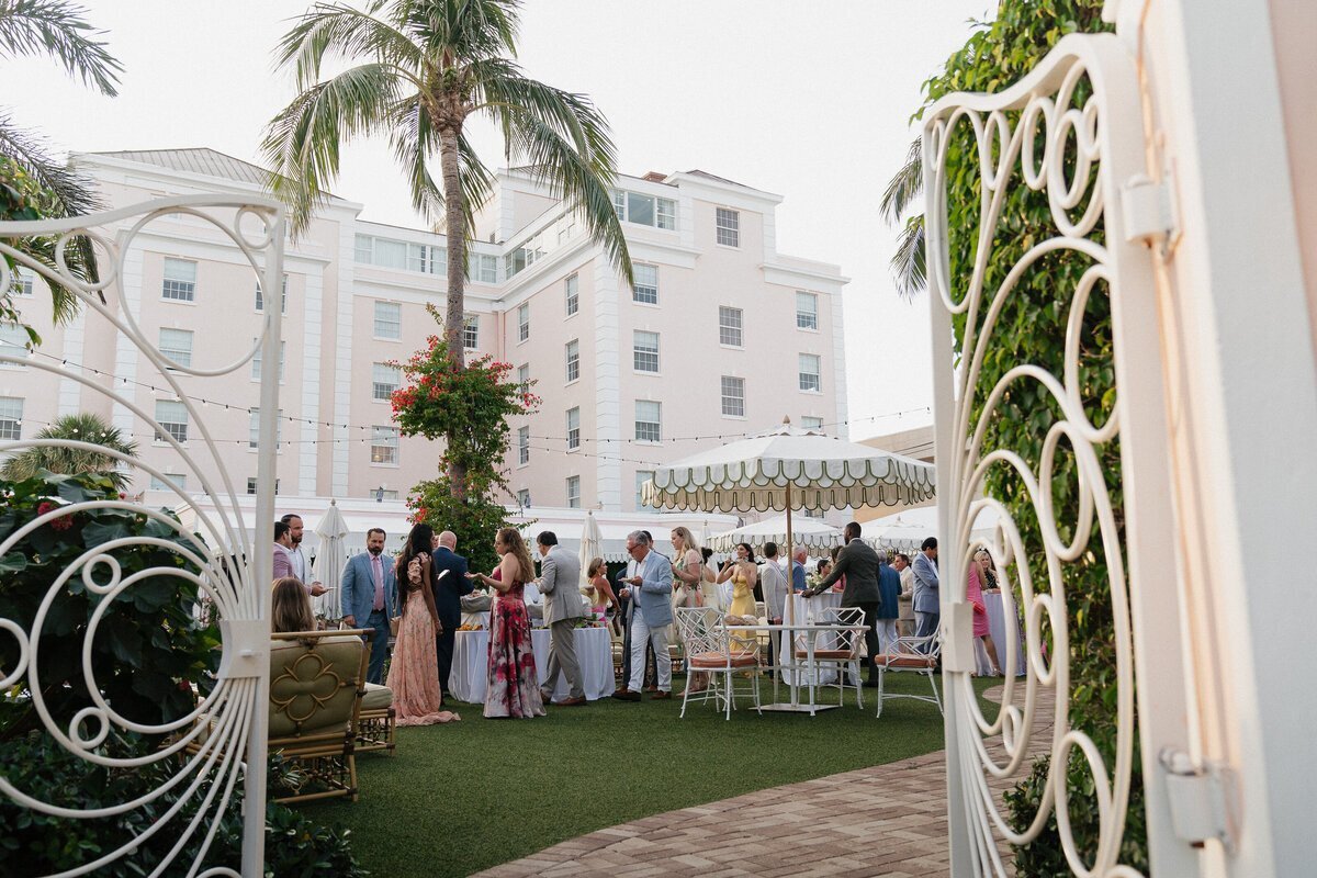 Image of wedding reception taken by film wedding photographer, Shelby Ann Photos