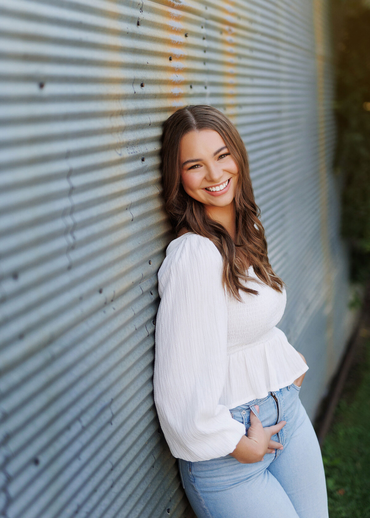 Casual Outdoor Senior Girl Photos Minnesota