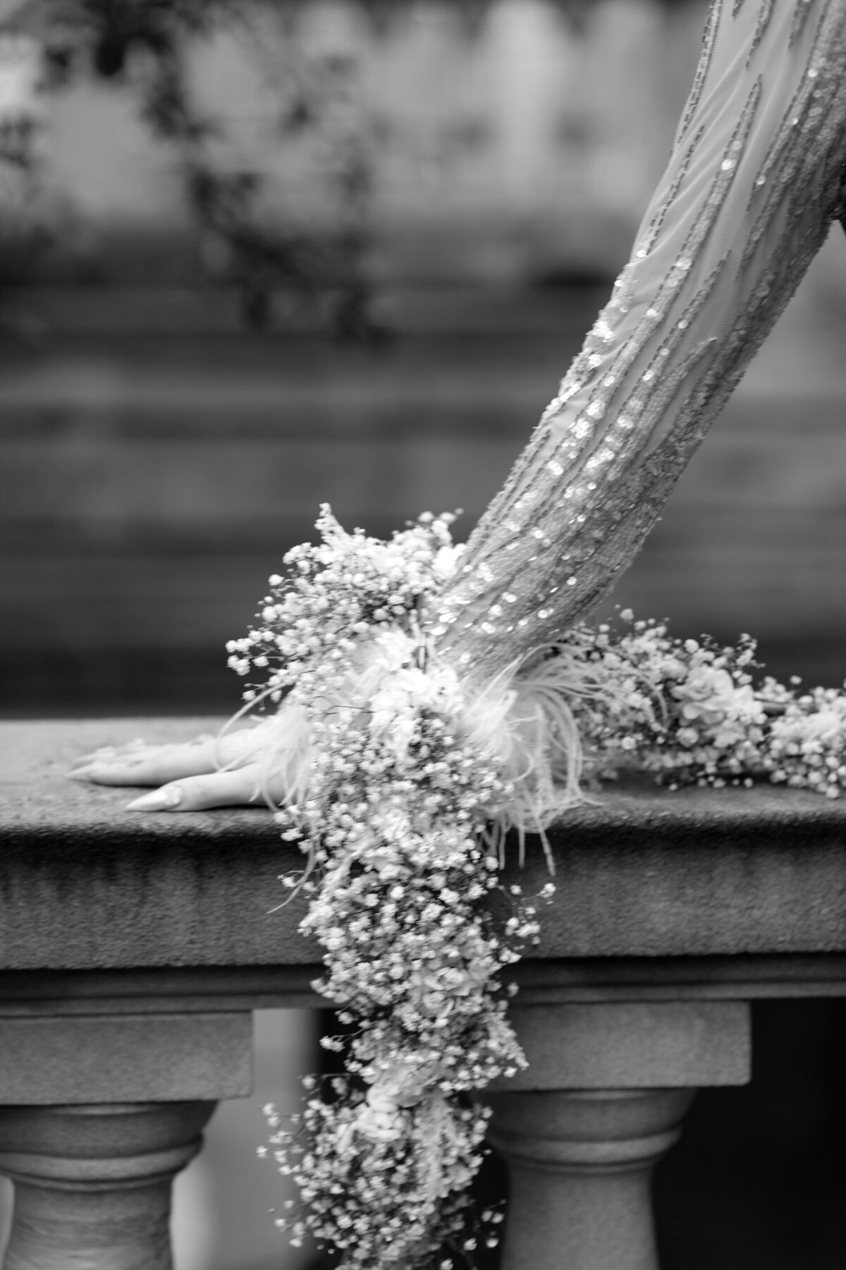 Berlez-Aspen-Avenue-Chicago-Wedding-Photographer-Glam-Atelier-Clair-De-Lune-Vintage-Bob-Mackie-Sheer-Beaded-Gown-Luxury-Engagement-Art-Institute-of-Chicago-South-Garden-10