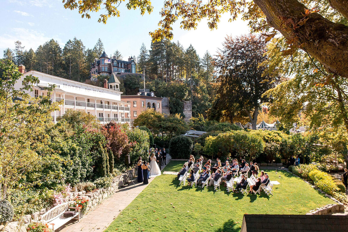Roche Harbor Resort Wedding Ceremony