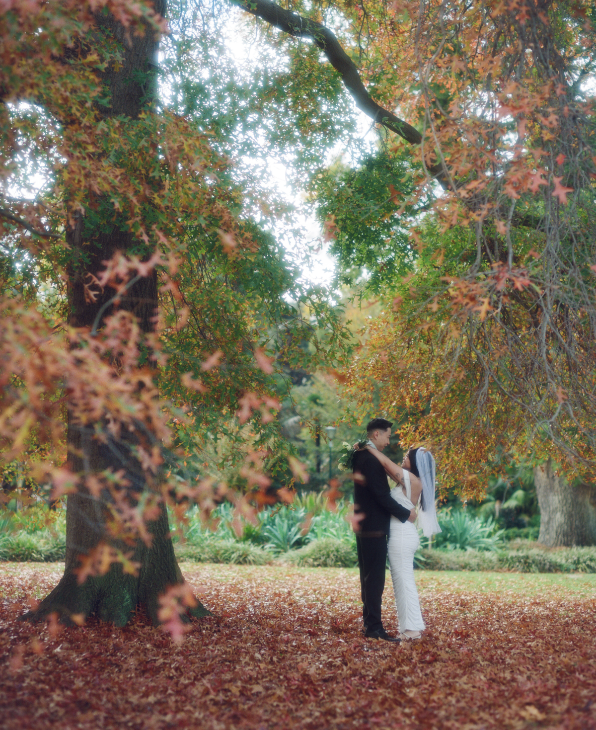 B&A 120 film wedding autumn