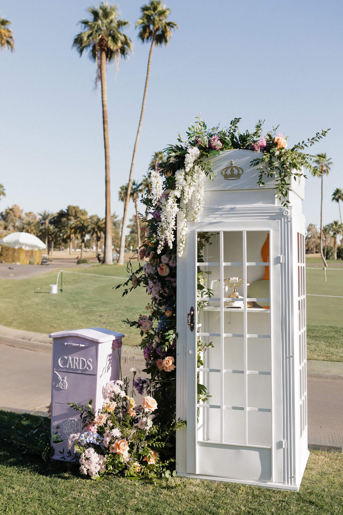 Colorful arizona wedding reception decor 6