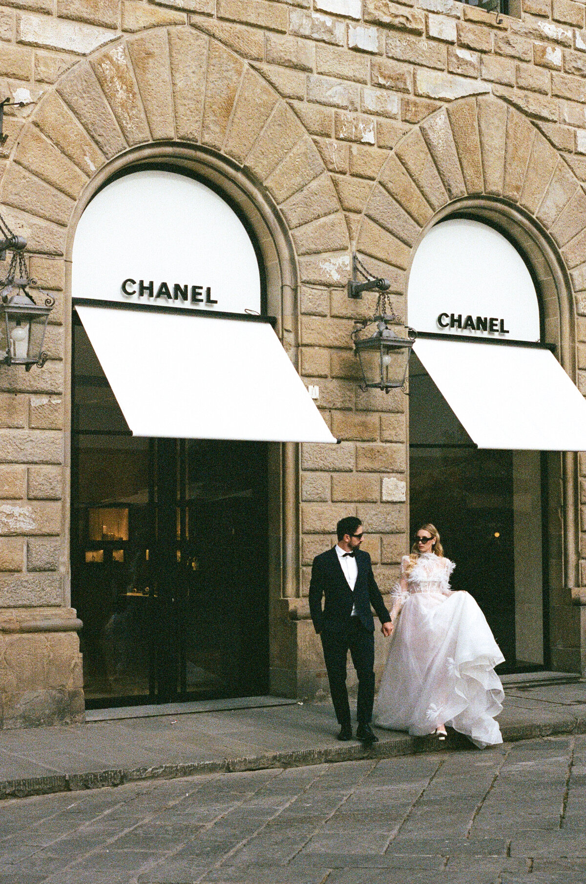 Portrait de mariage du couple Italie