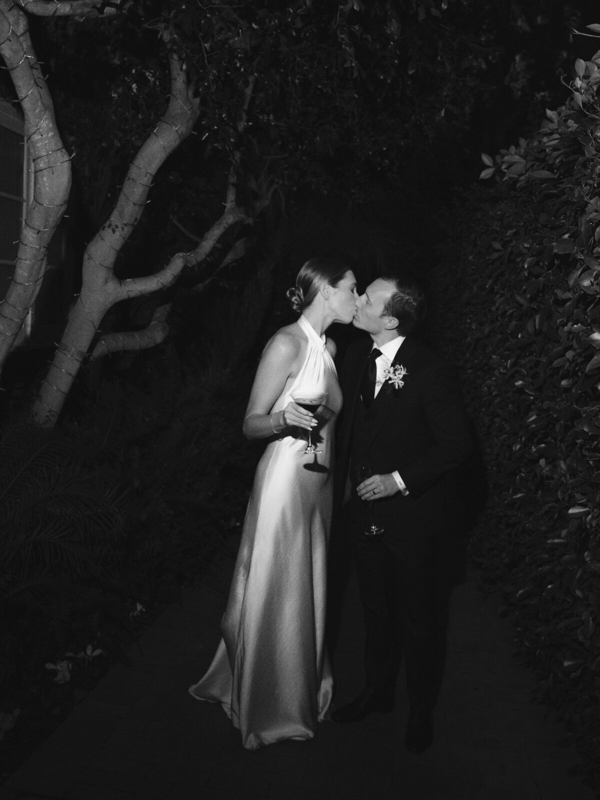 hotel-bel-air-wedding-bride-groom-night-portrait