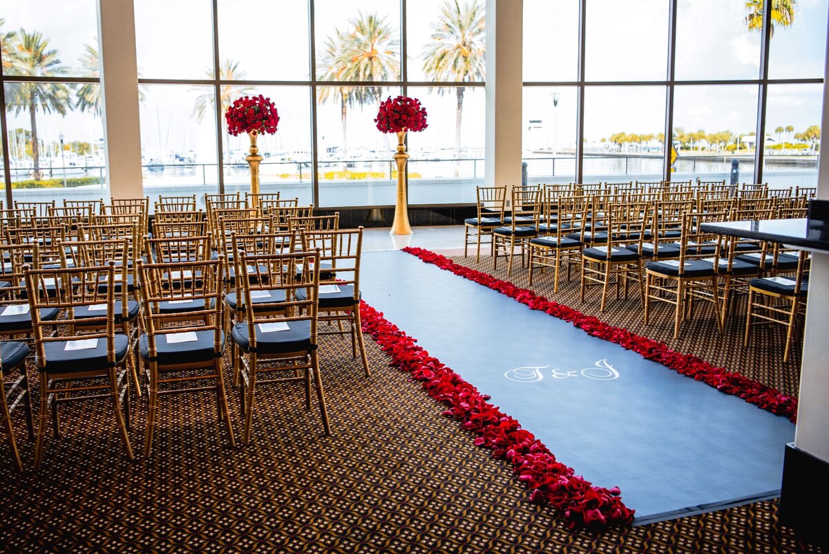 8 - Mahaffey Theater Wedding Ceremony - Tampa Bay Wedding Planner
