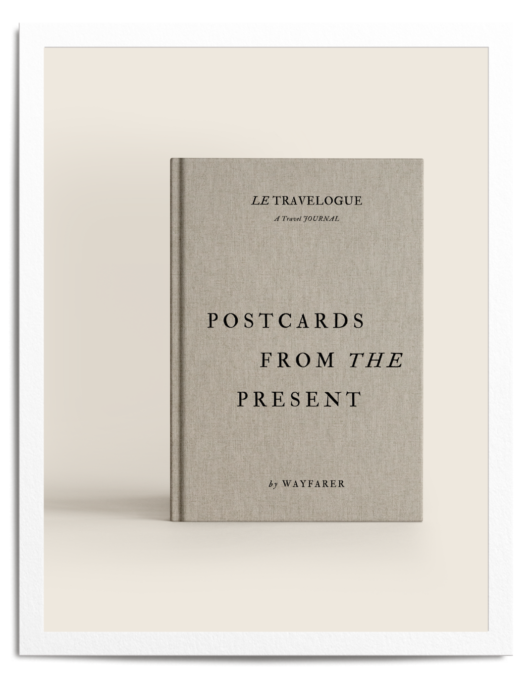 Linen Embossed Travel Journal Notebook_1