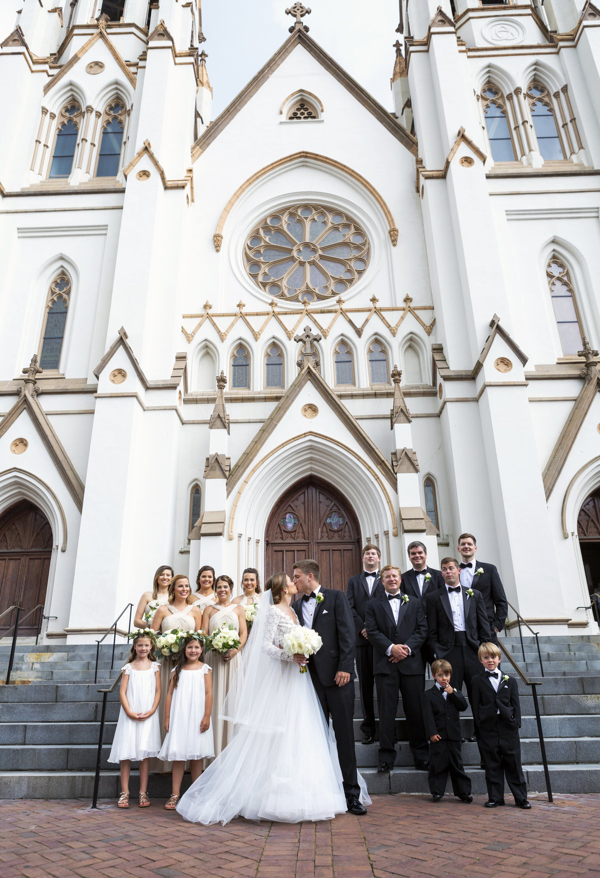 Cathedral wedding Savannah, GA