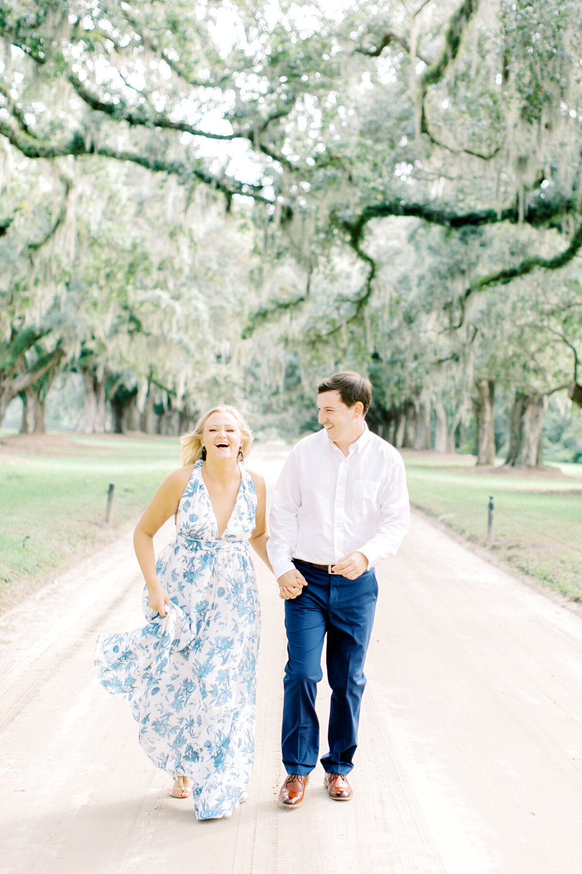 charleston engagement session