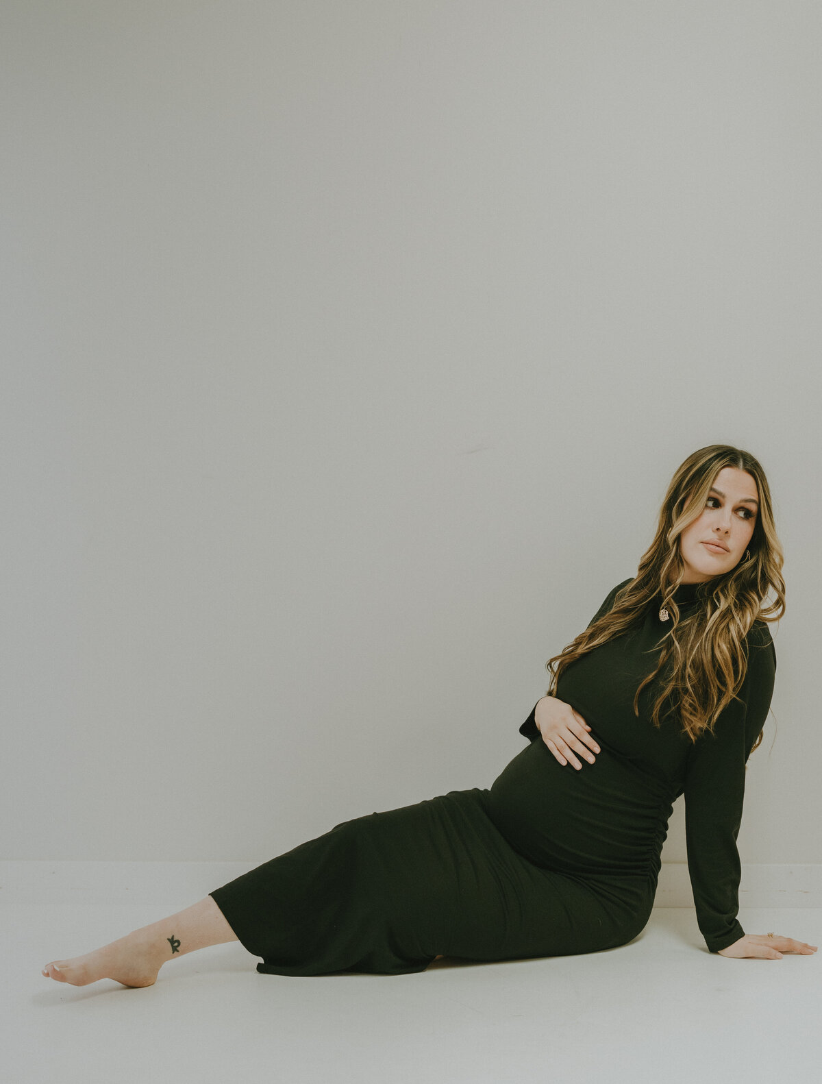 Lafayette Maternity Photographer, New Orleans Couple Photographer, Studio Maternity Photoshoot, Editorial Maternity Photoshoot