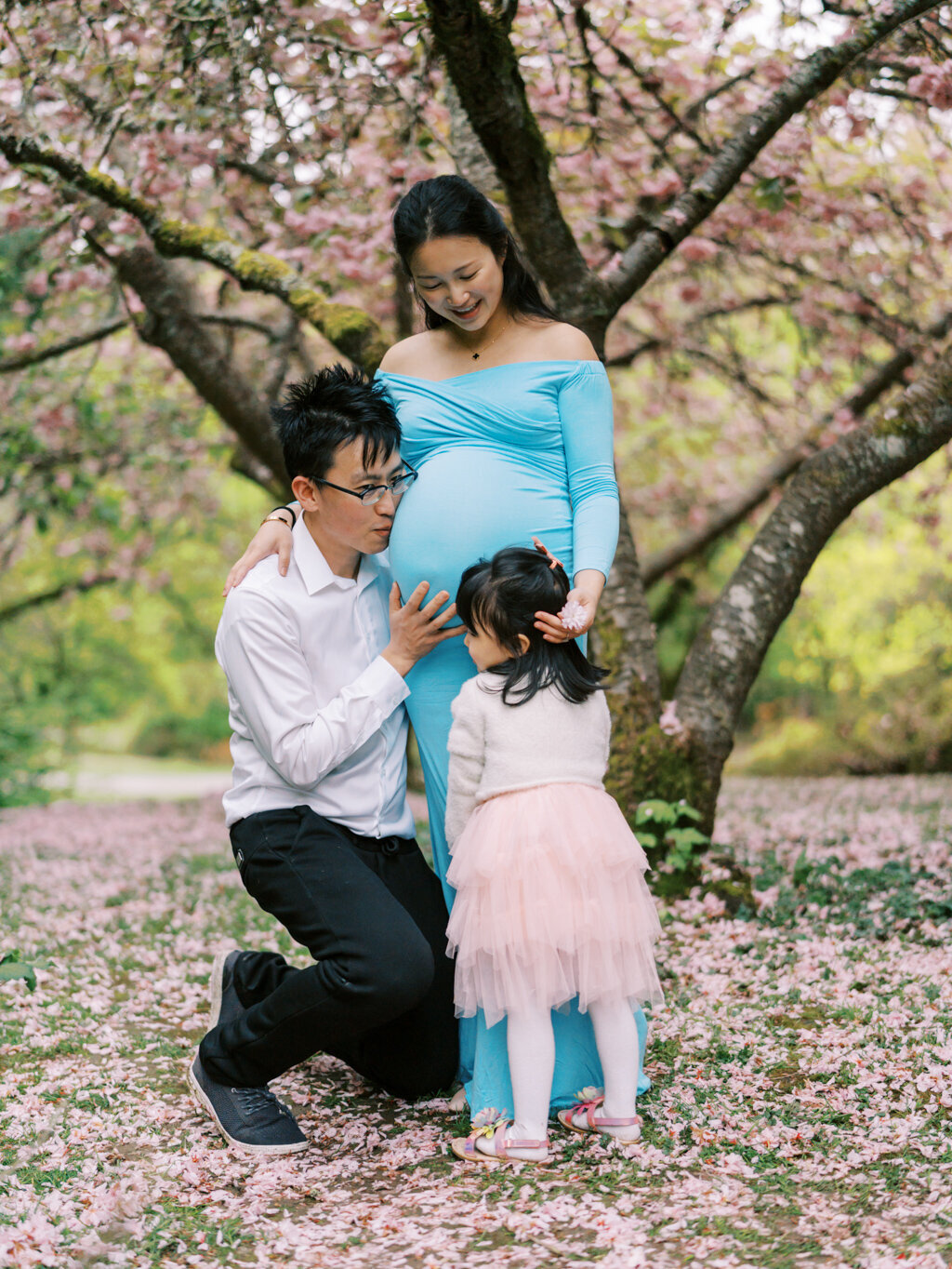 Tanya Zagumenov Washington Park Arboretum Seattle Maternity Session Yanjin-58