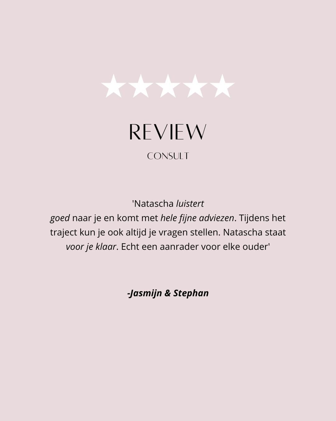 Consult review opgroeitips voedingsadvies