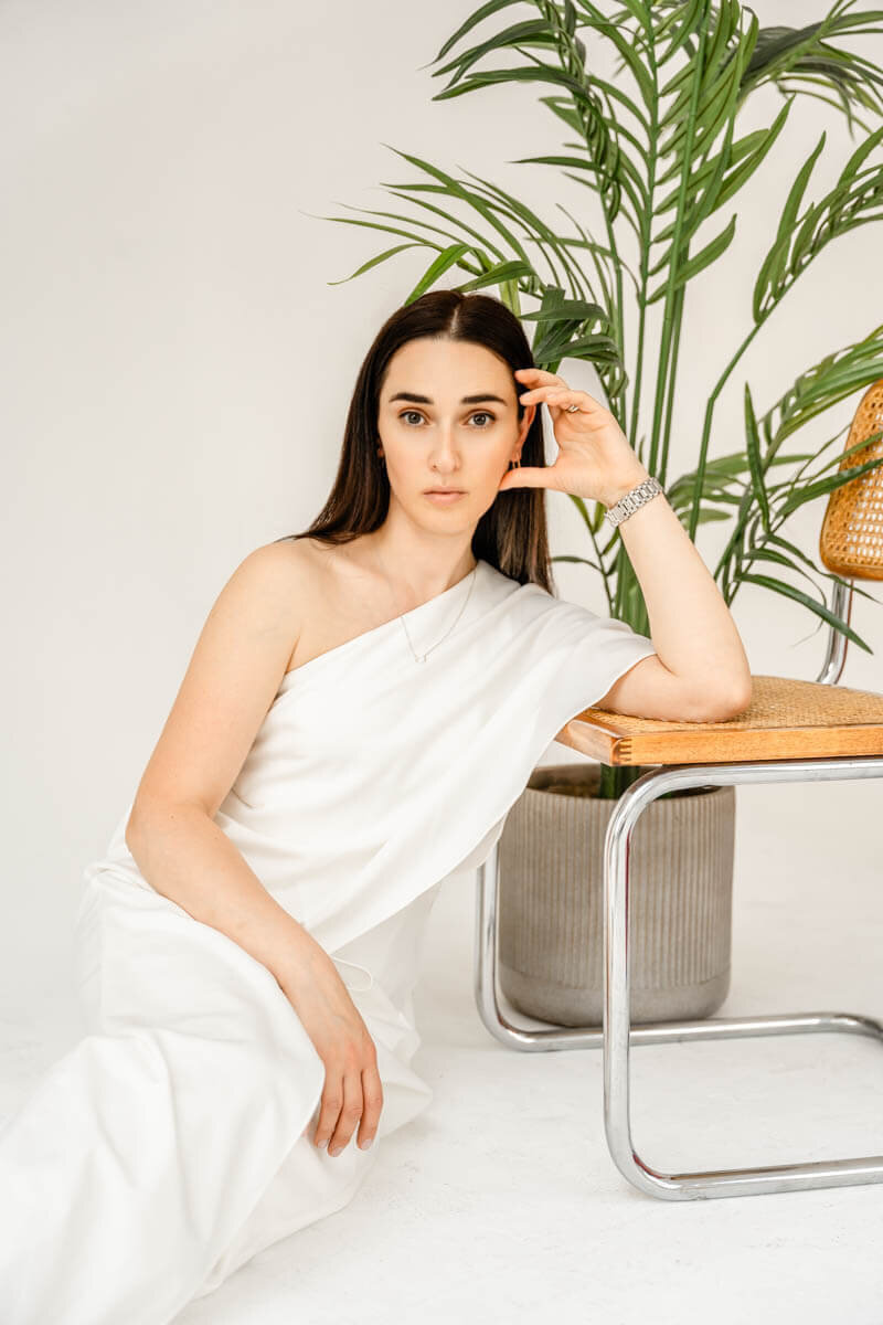 portrait of a business coach taken by olya photography