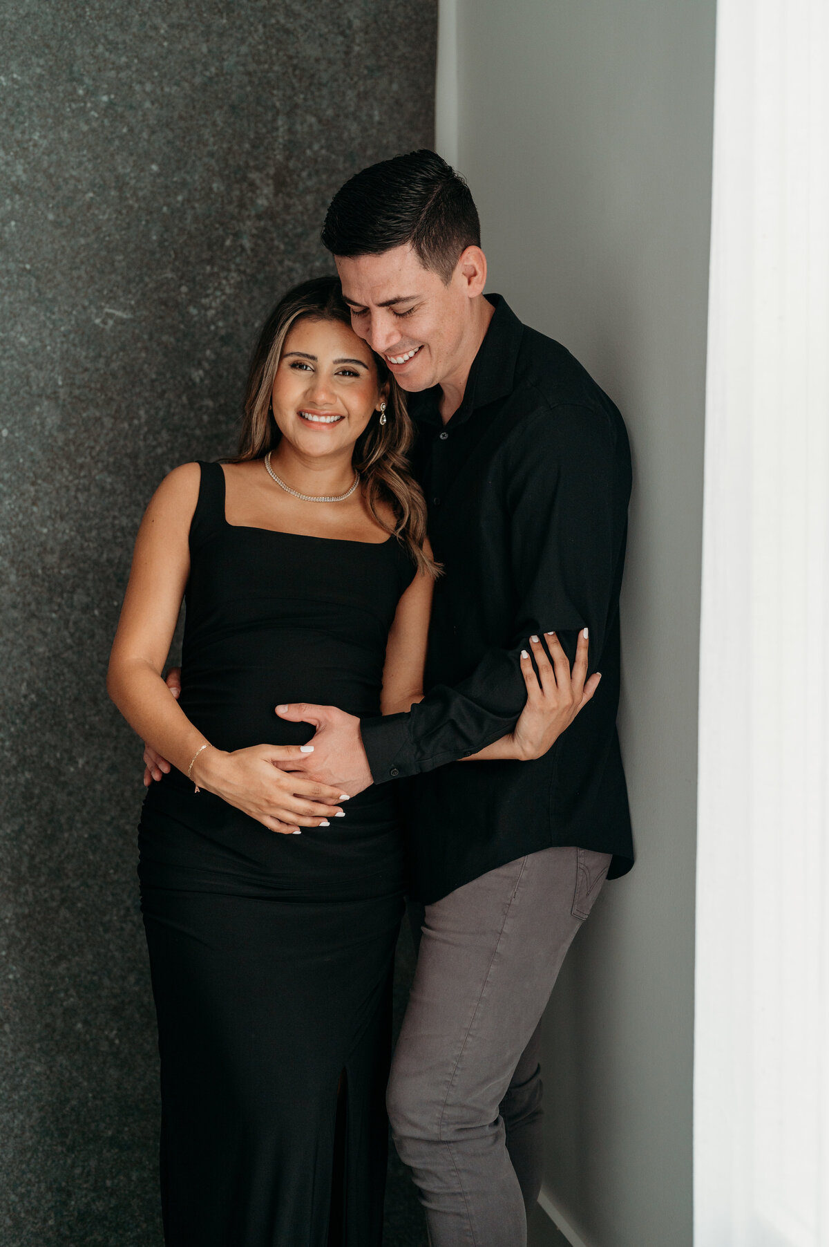 Valentina's Studio Maternity Session in Atlanta