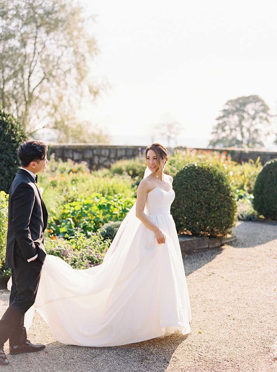 Asian wedding at eolia mansion harkness state park