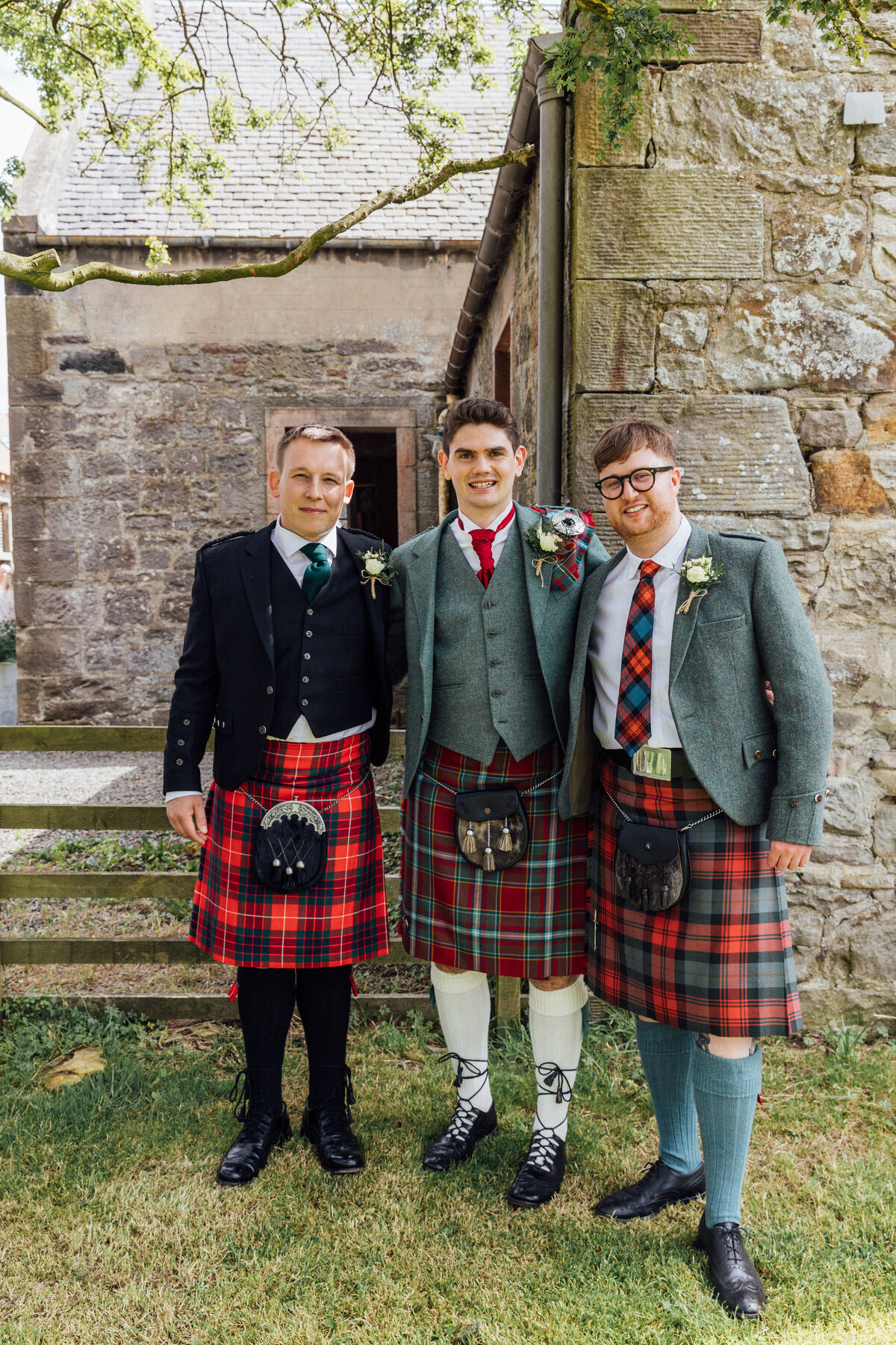 Groomsmen at The Free Company wedding