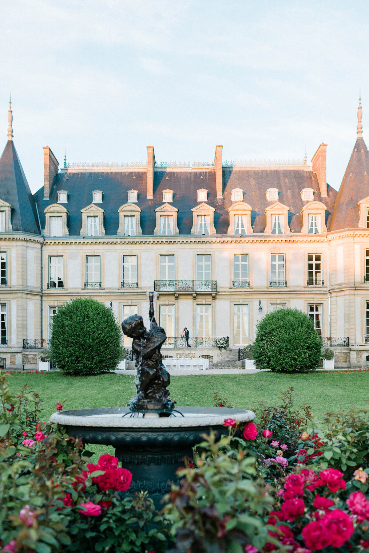 Paris chateau intimate destination wedding 10