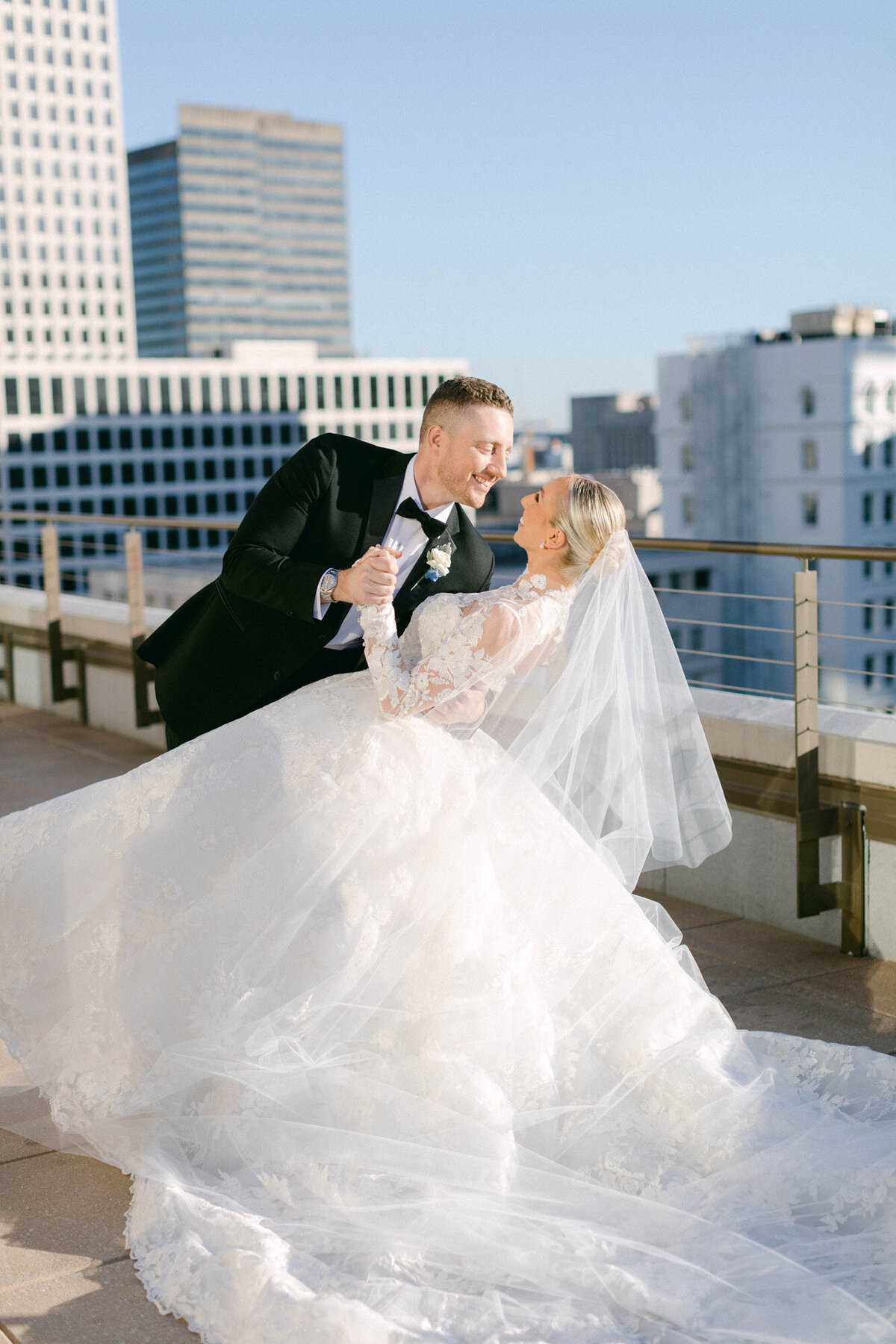 Kelly and Cody's luxury wedding at the NOPSI hotel in New Orleans