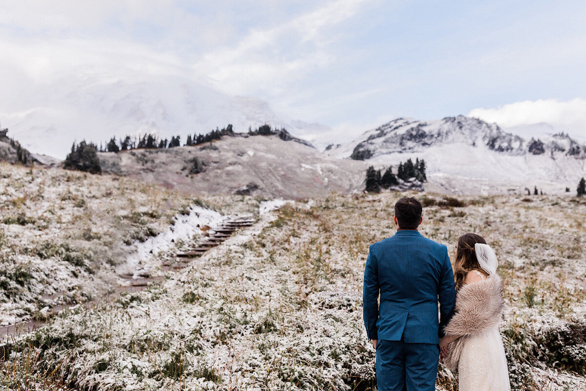Rainy-Mount-Rainier-National-Park-Intimate-Wedding-94