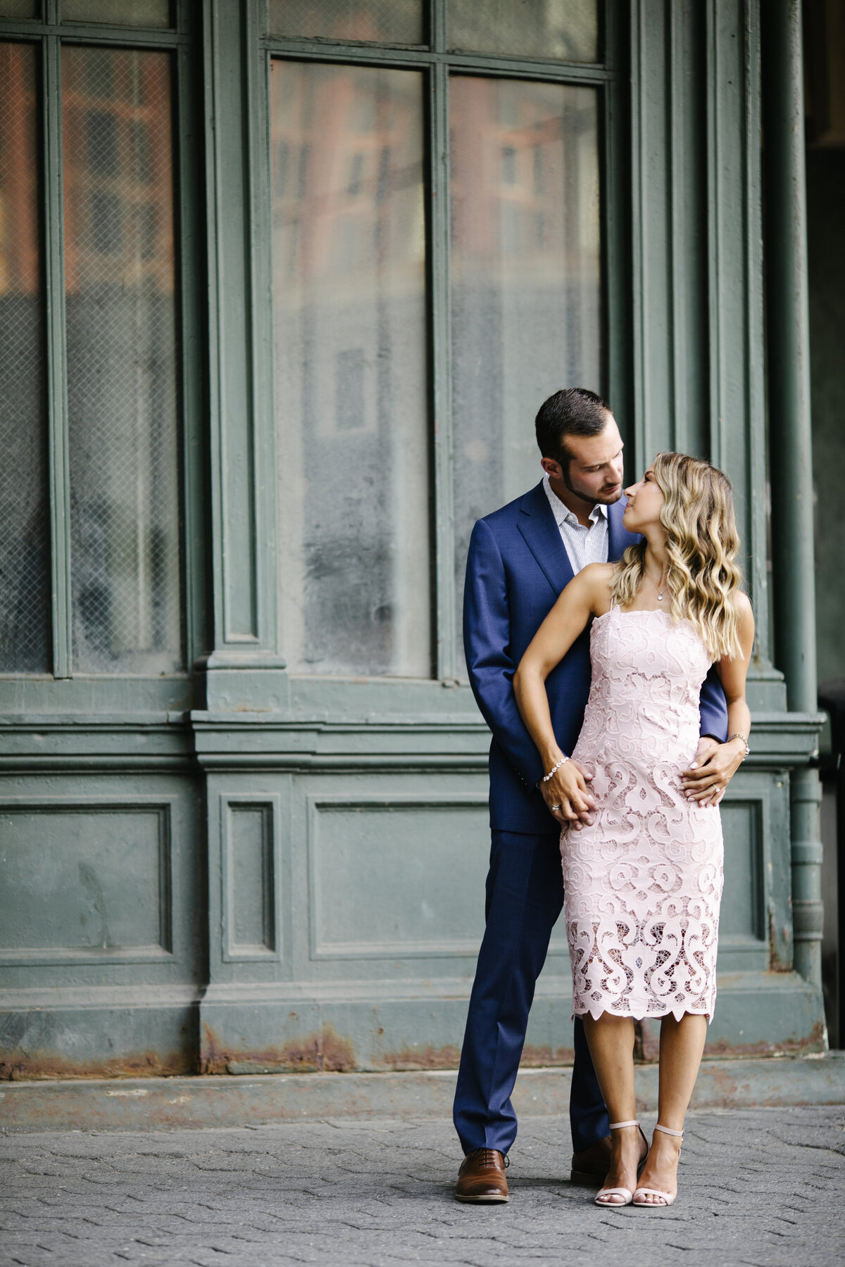 New Jersey Wedding Photographers	Hoboken, NJ	Hoboken City Streets Train Station Pier Hudson River	Engagement Session	Summer August	Elegant Luxury Artistic Modern Editorial Light and Airy Natural Chic Stylish Timeless Classy Classic Romantic Couture Fine Art Experienced Professional Love Couples Emotional Genuine Authentic Real Fashion Fairy Tale Dream Lovers Jersey Shore Intimate	Engagement Session Photos Portraits Image 22