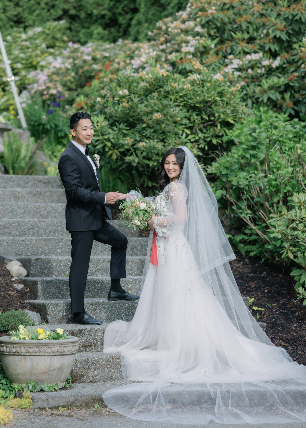 wedding stairs