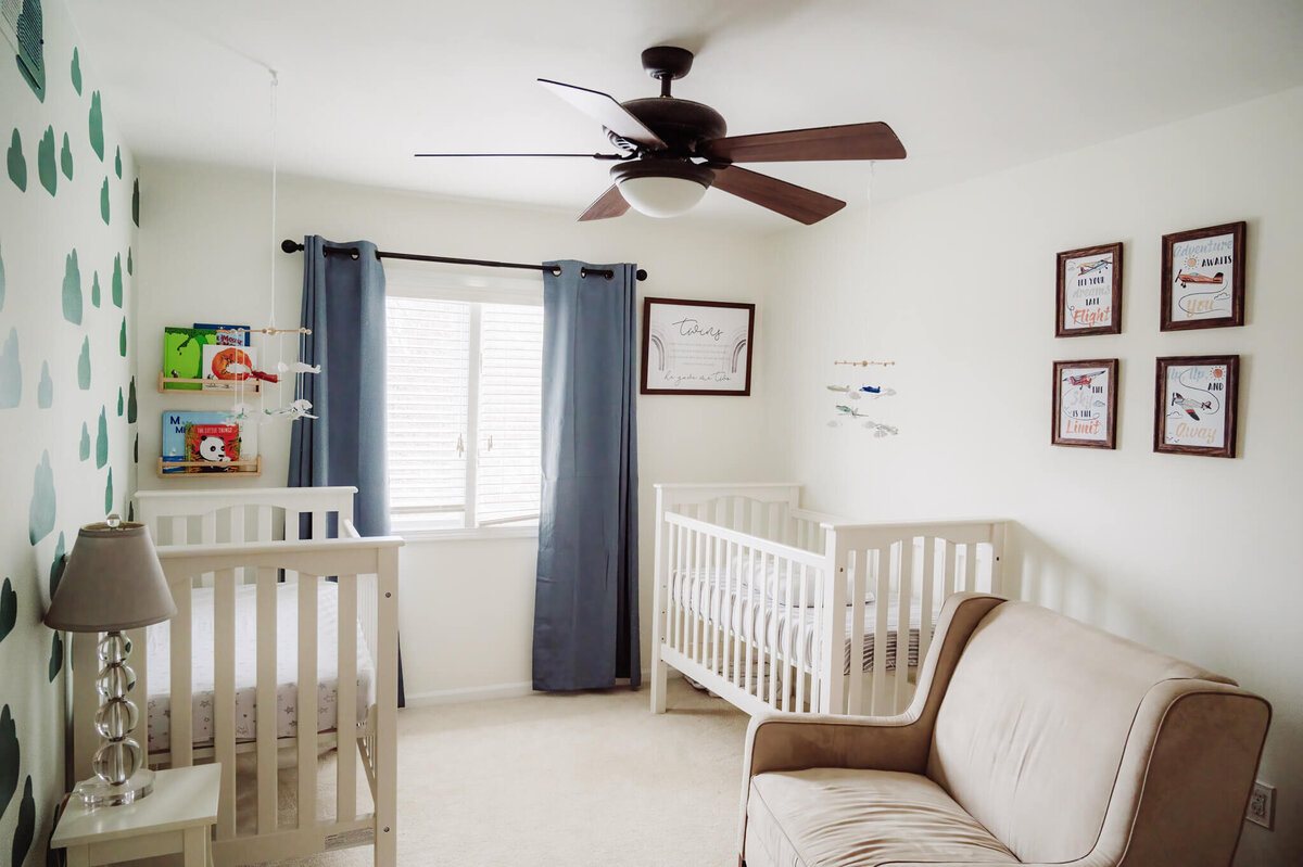 nursery for newborn twins