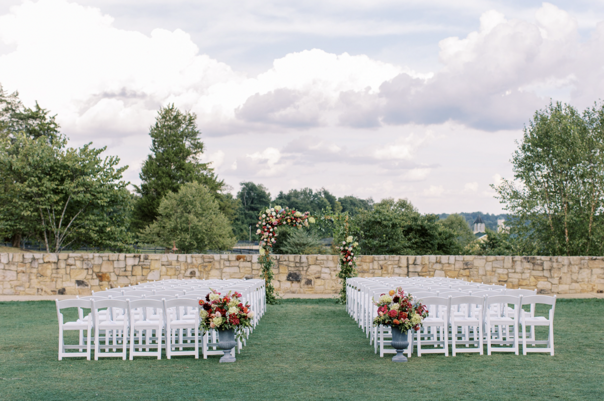 Outdoor ceremony