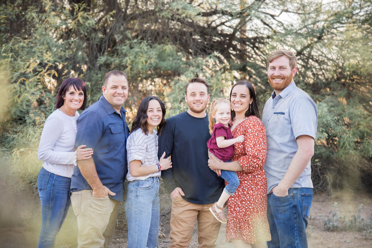 desert family portrait