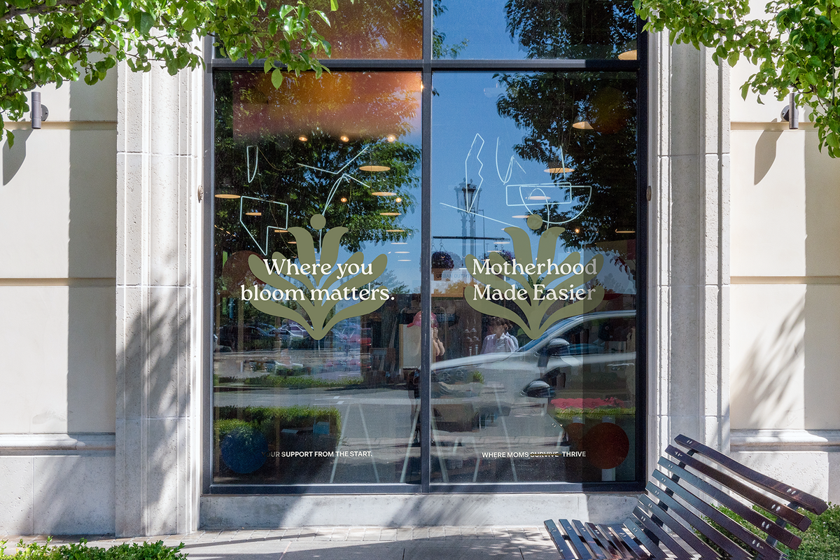 Retail Storefront Window Mockup PSD