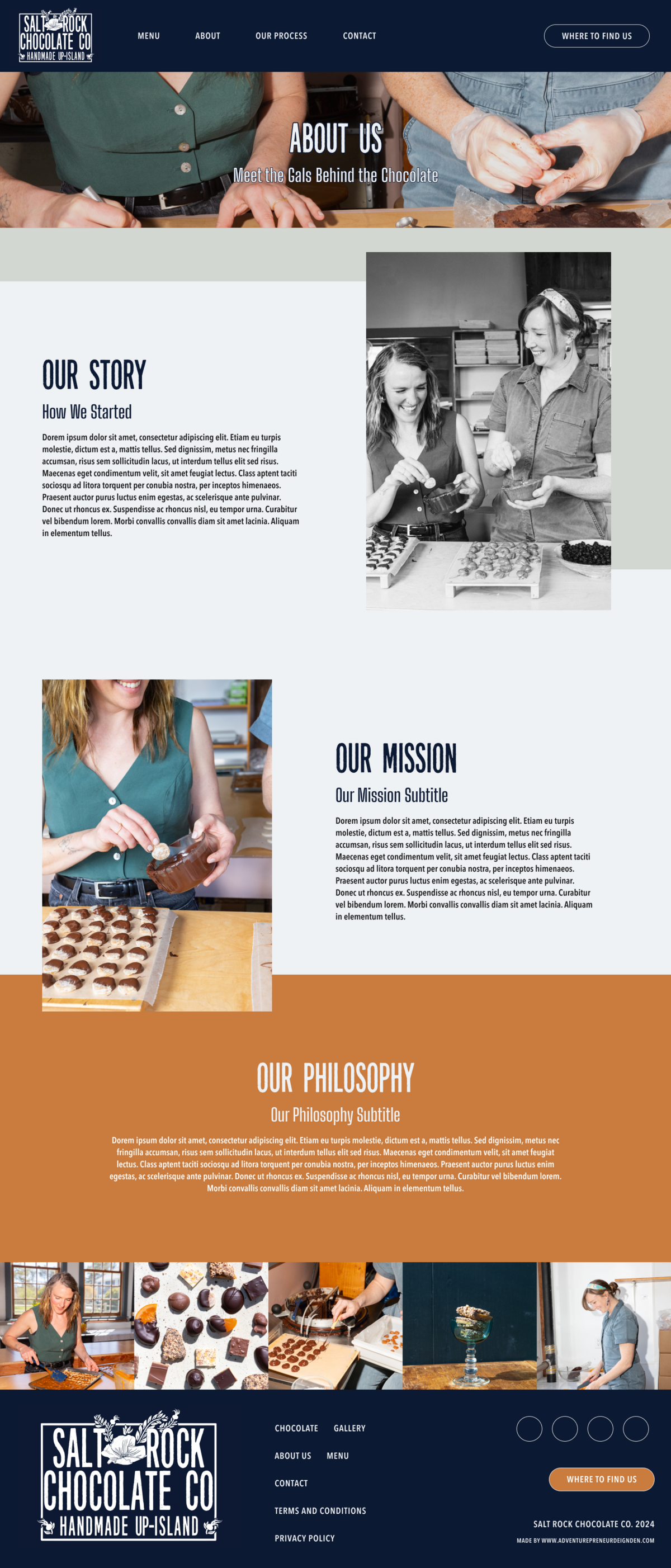 website design