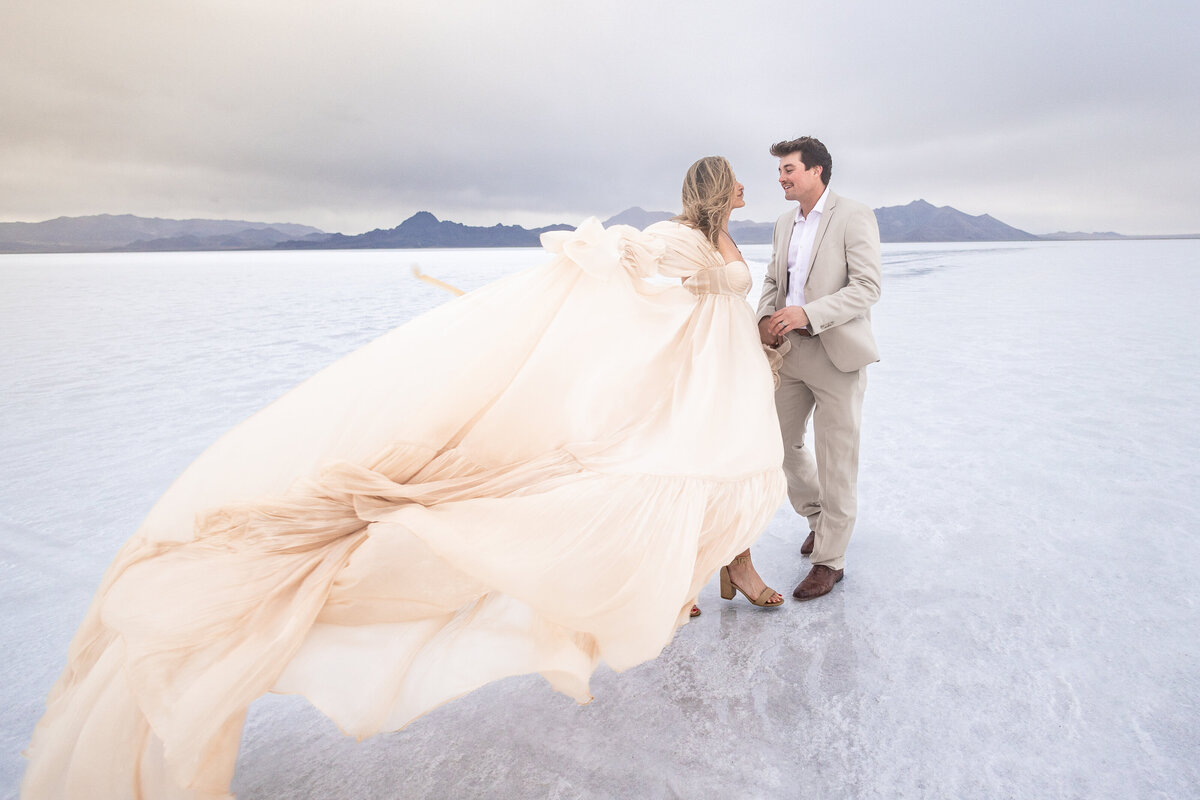 Utah Salt Flats Elopement Photography Savvy Shoots Photography
