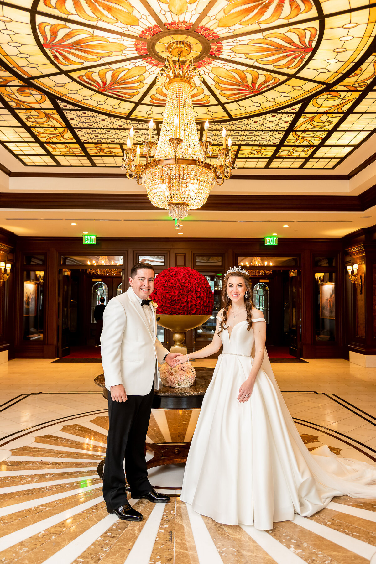 Newly Married at Broadmoor's West Building