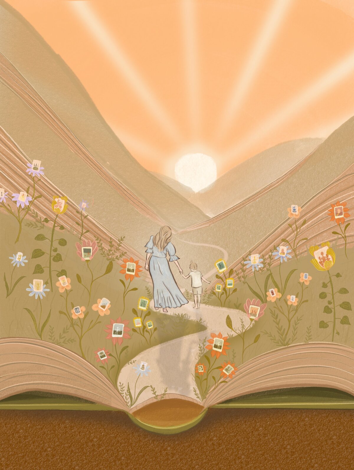 Motherhood Memoirs illustratie - breder