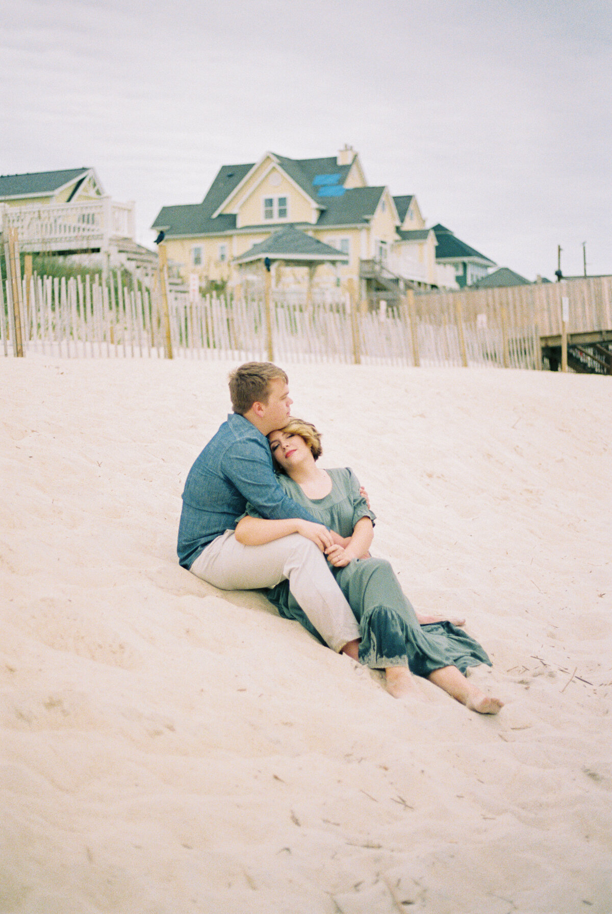 Topsail Island Engagement