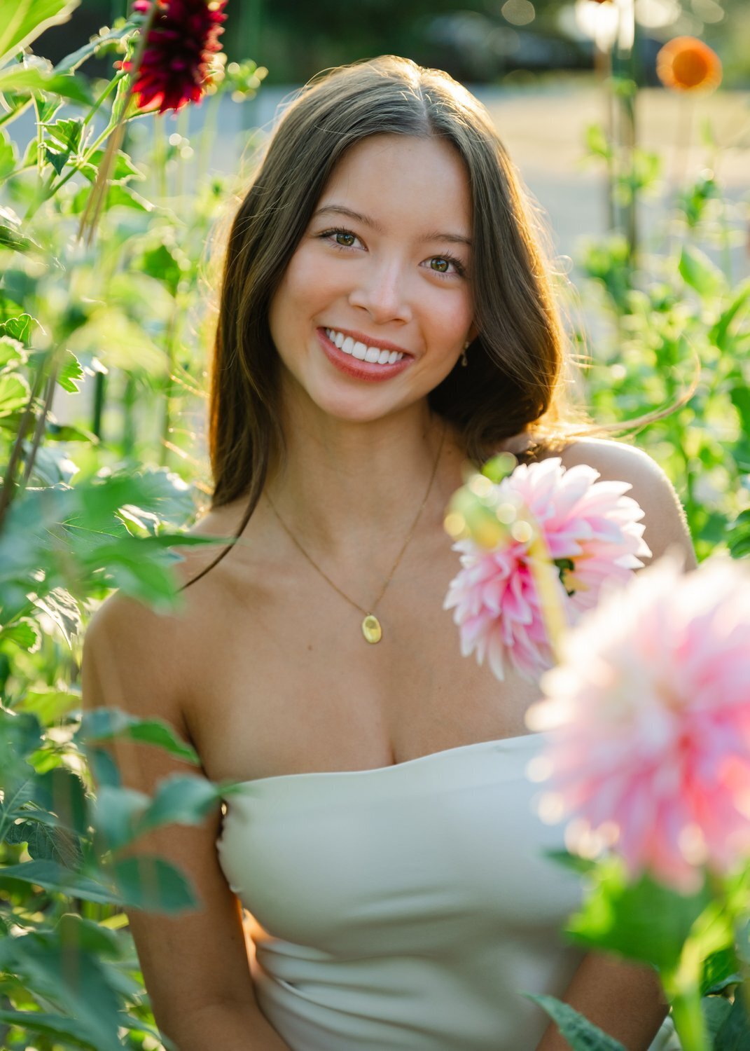 flower farm high school senior