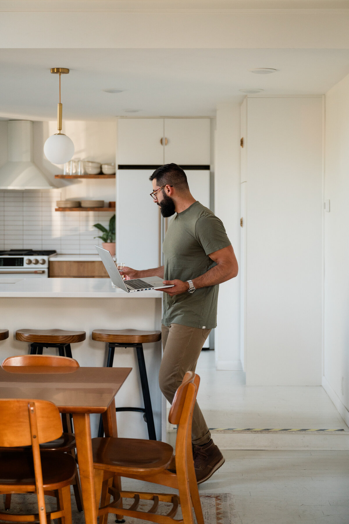 Creative lifestyle brand photography for medical brand surrounded by vintage medical vibe